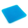 Silicone gel pillow with honeycomb shape gray 39x37x3cm.