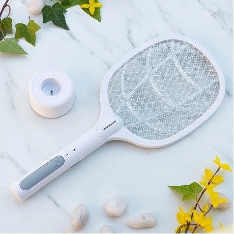 Rechargeable 2 in 1 UV Insect Killer Racket 18x44.5x8cm.