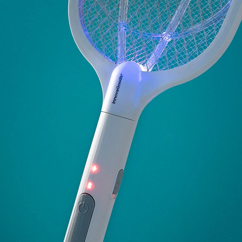 Rechargeable 2 in 1 UV Insect Killer Racket 18x44.5x8cm.