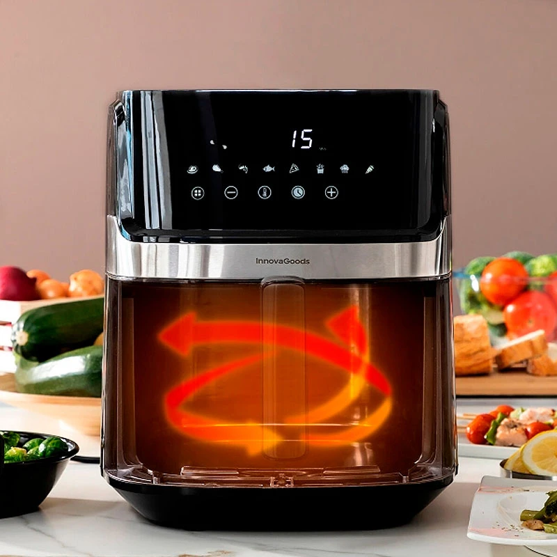 AirFryer Fryinn Pro with detachable bucket 5.5lt color black 1700W