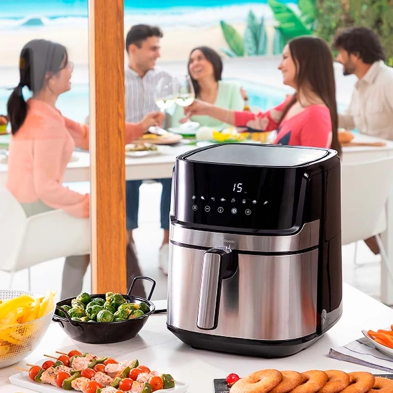 AirFryer Fryinn Pro with detachable bucket 5.5lt color black 1700W