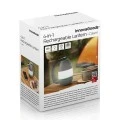 Rechargeable multifunctional flashlight for camping 8.5x15.5x13cm.