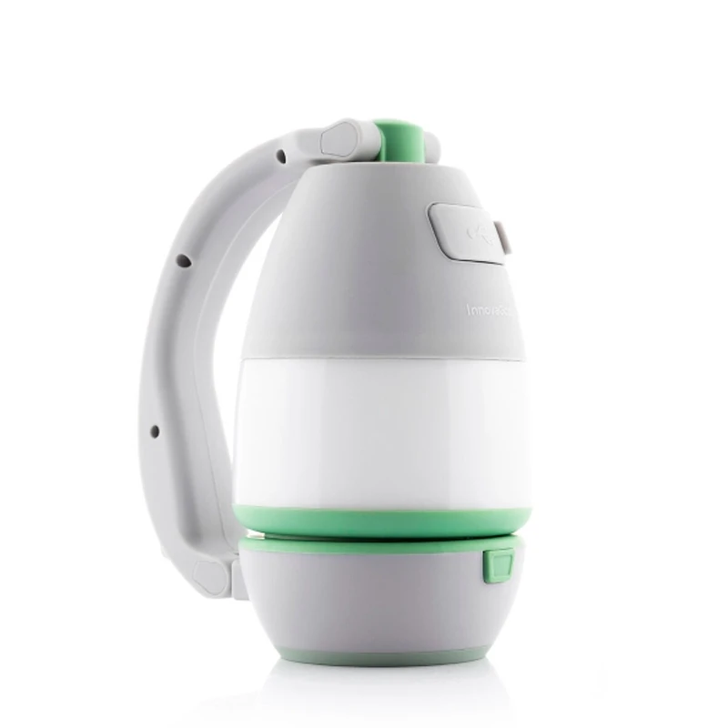 Rechargeable multifunctional flashlight for camping 8.5x15.5x13cm.