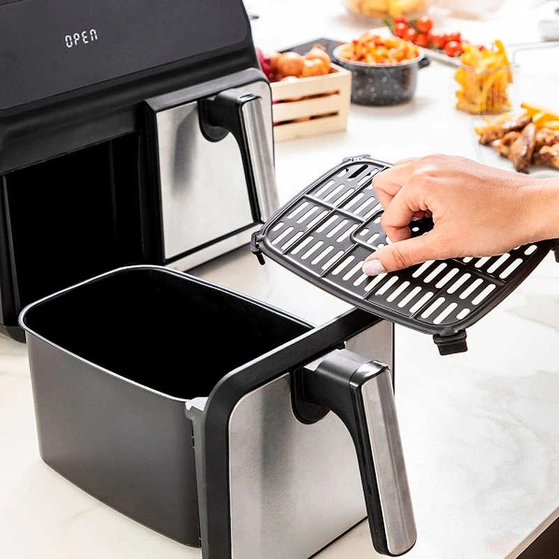 AirFryer Fryinn with double detachable bucket 8lt color black 3400W