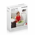 Folding children's toilet seat color green 29x6x34cm.