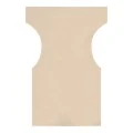 Megapap waterproof polyester canva for director's armchair in ecru color 56x44x80cm.