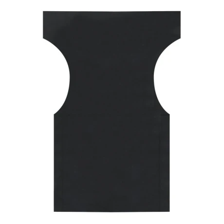 Megapap waterproof polyester canvas for director's armchair in black color 56x44x80cm.