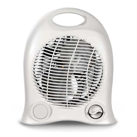 LUXELL LX-6441 2000W fan heater in white color 23x16x28cm.