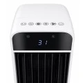 Air Cooler HU-2007 Human 4,5L 100W με τηλεχειριστήριο χρώμα λευκό