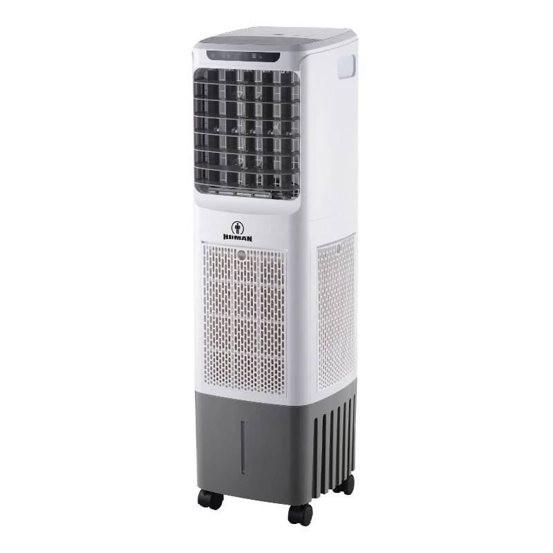 Air Cooler HU-2008 Human 13L 45W with remote control color white - gray 30x28x97cm.