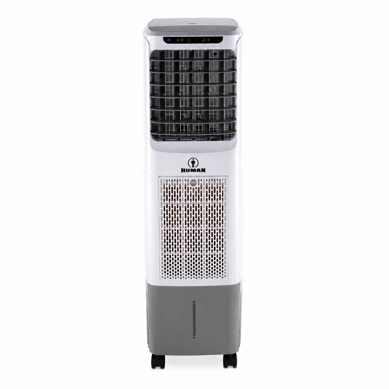 Air Cooler HU-2008 Human 13L 45W with remote control color white - gray 30x28x97cm.