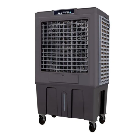 Air Cooler HU-2012 Human 150L 750W 20000m3/h με τηλεχειριστήριο χρώμα γκρι 93x61x141εκ.
