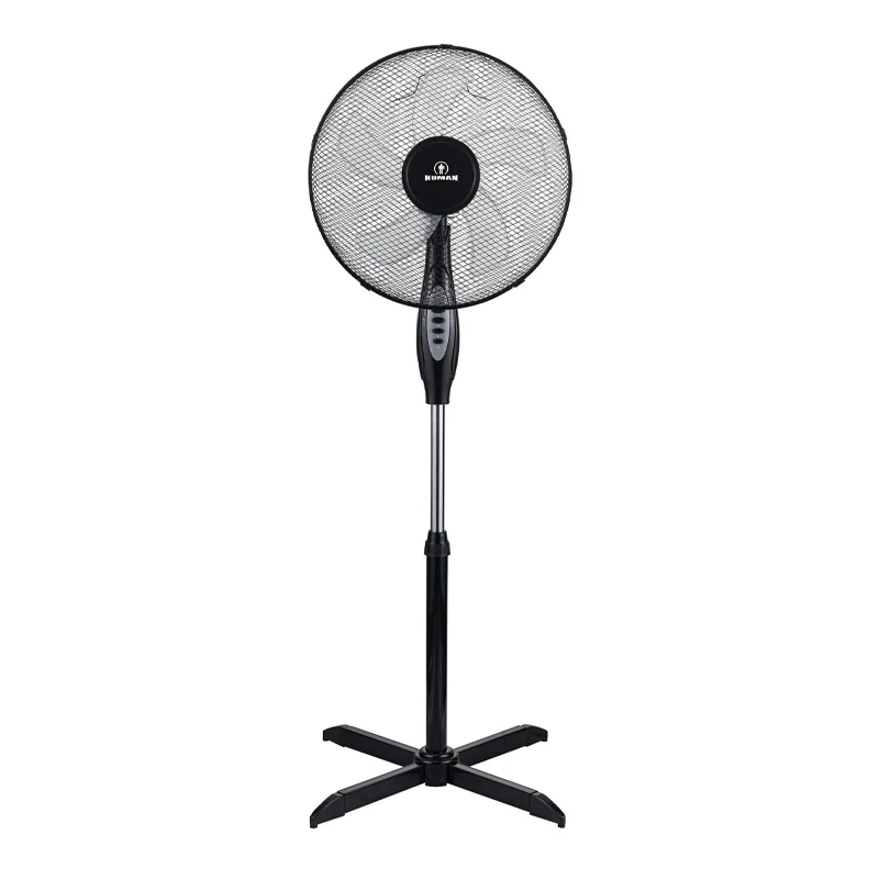 Stand fan (16") 40cm 55W Human FS-40-A6B black color