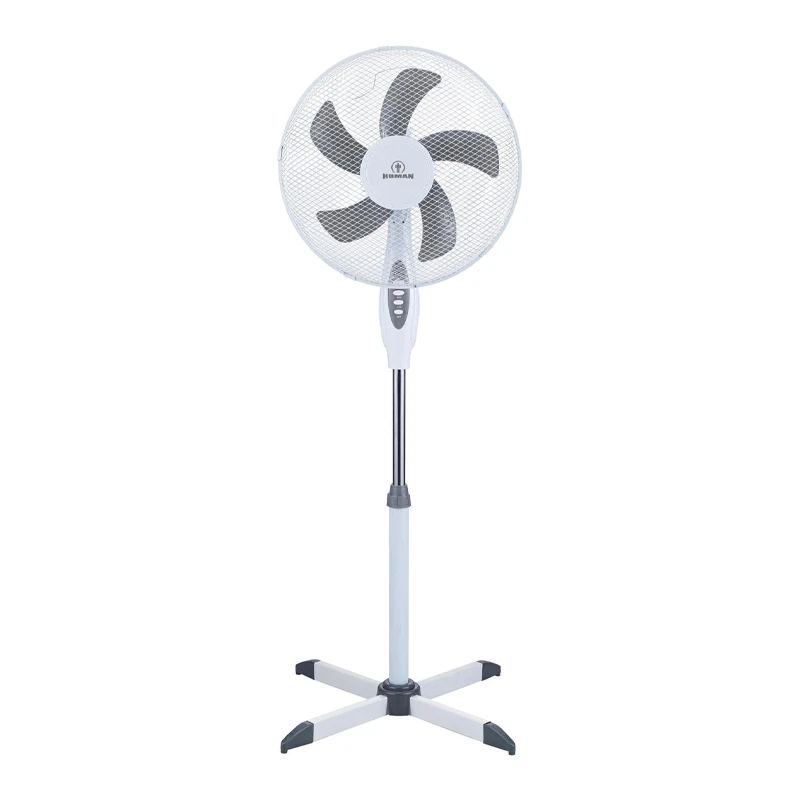 Stand fan (16") 40cm 55W Human FS-40-A6W white color