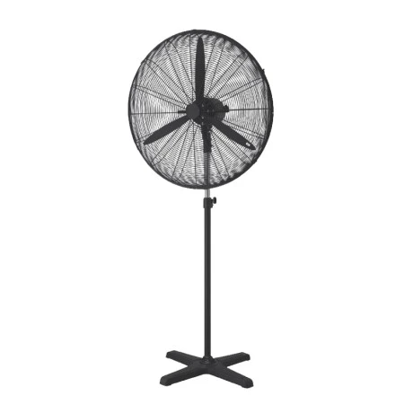 Industrial pedestal fan FANSPFLB30R (26") 65cm 160W black color
