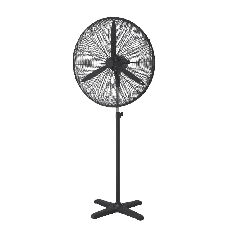 Industrial pedestal fan FANSPFLB30R (26") 65cm 160W black color