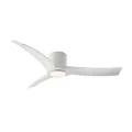 Ceiling fan FANGSKC02W with remote control and Dimmable Led - DC45W - white color 132cm.