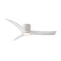Ceiling fan FANGSKC02W with remote control and Dimmable Led - DC45W - white color 132cm.