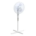 Floor fan 16'' 40cm 50W white color 62x62x127cm