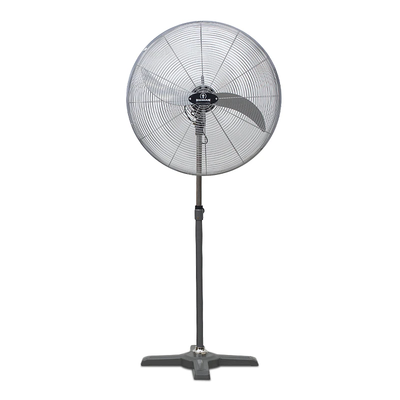 Human FL-750F professional upright fan in grey  color