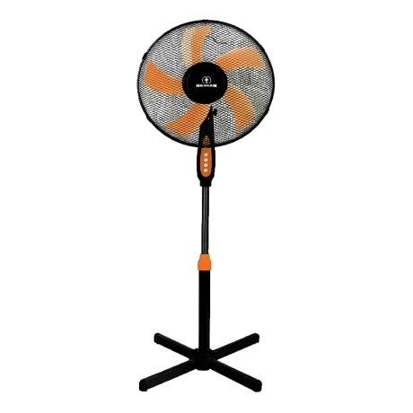 Ανεμιστήρας Ορθοστάτης Human FS40A5 16" 40εκ. χρώμα μαύρο - πορτοκαλί