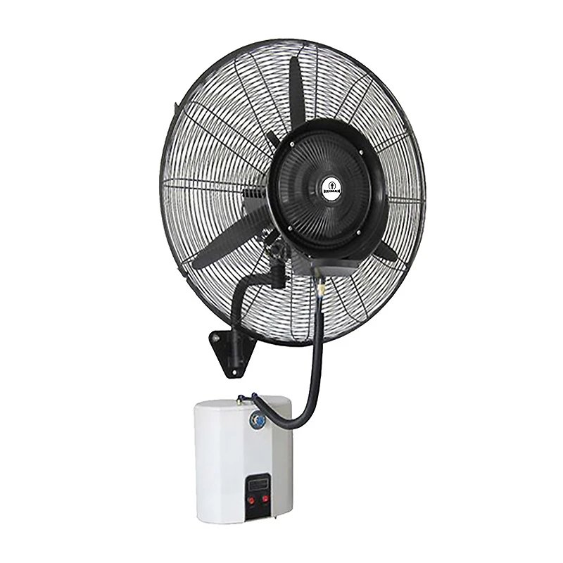 Professional wall fan with misting, 3 blades, 65cm (26”) FA-650FW HUMAN