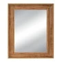 LIGH BROWN PLASTICK RECTANGLE MIRROR ( WOOD EFFECT) 80X120CM