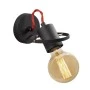 Asen Megapap E27 wall lamp in black color 12x17x13cm.