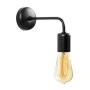Aven Megapap E27 wall lamp in black color 8x20x15cm.