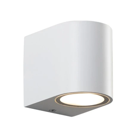 Wall sconce IP65 35W aluminum color white matt 6.8x9.2x8.1cm.