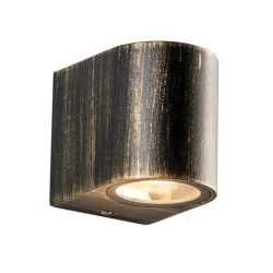 Wall light IP65 35W aluminum color black gold 6.8x9.2x8.1cm. Wall light IP65 35W aluminum color black gold 6.8x9.2x8.1cm.