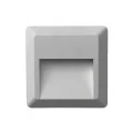 Wall light LED IP65 2W color gray 12.5x2.8x12.5cm.