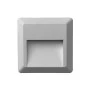 Wall light LED IP65 2W color gray 12.5x2.8x12.5cm.