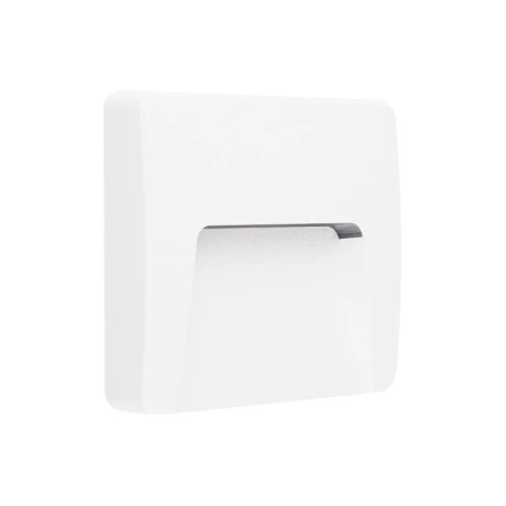 Wall sconce LED IP65 3W color white 12x3.2x12cm.