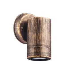 Wall sconce LED IP65 3W color rust 6x8.7x12cm. Wall sconce LED IP65 3W color rust 6x8.7x12cm.