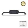 Moki Megapap  metallic Led wall lamp in black color 30x5x10cm.