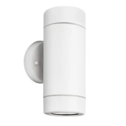 Wall sconce LED Up/Down IP65 2x3W color white 6x8.7x15.8cm. Wall sconce LED Up/Down IP65 2x3W color white 6x8.7x15.8cm.