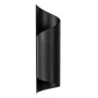 Sivani Megapap E27 metal in black color Φ10x35cm.