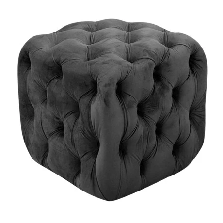 ASTRA ΣΚΑΜΠΟ BLACK VELVET ΥΦΑΣΜΑ 45X45Χ45εκ.