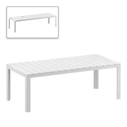 ATLANTIC WHITE 100X210/280Χ76εκ. ΕΠΕΚΤ.ΤΡΑΠΕΖΙ ΠΟΛ/ΝΙΟΥ ATLANTIC WHITE 100X210/280Χ76εκ. ΕΠΕΚΤ.ΤΡΑΠΕΖΙ ΠΟΛ/ΝΙΟΥ