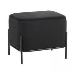 BELLA/L ΣΚΑΜΠΟ BLACK VELVET ΥΦΑΣΜΑ 48X37Χ39εκ. BELLA/L ΣΚΑΜΠΟ BLACK VELVET ΥΦΑΣΜΑ 48X37Χ39εκ.