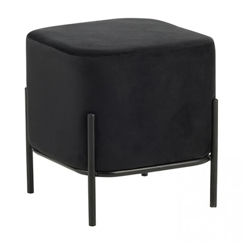 BELLA/S ΣΚΑΜΠΟ BLACK VELVET ΥΦΑΣΜΑ 36X36Χ38εκ.