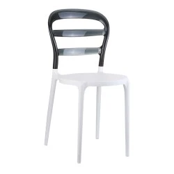 BIBI WHITE/BLACK TRANSP.ΚΑΡΕΚΛΑ BIBI WHITE/BLACK TRANSP.ΚΑΡΕΚΛΑ