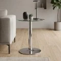 BITT Glass Table D.60cm