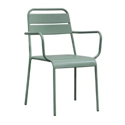 BRIO Stacking Armchair-Pro Metal Sandy Green 5635C BRIO Stacking Armchair-Pro Metal Sandy Green 5635C