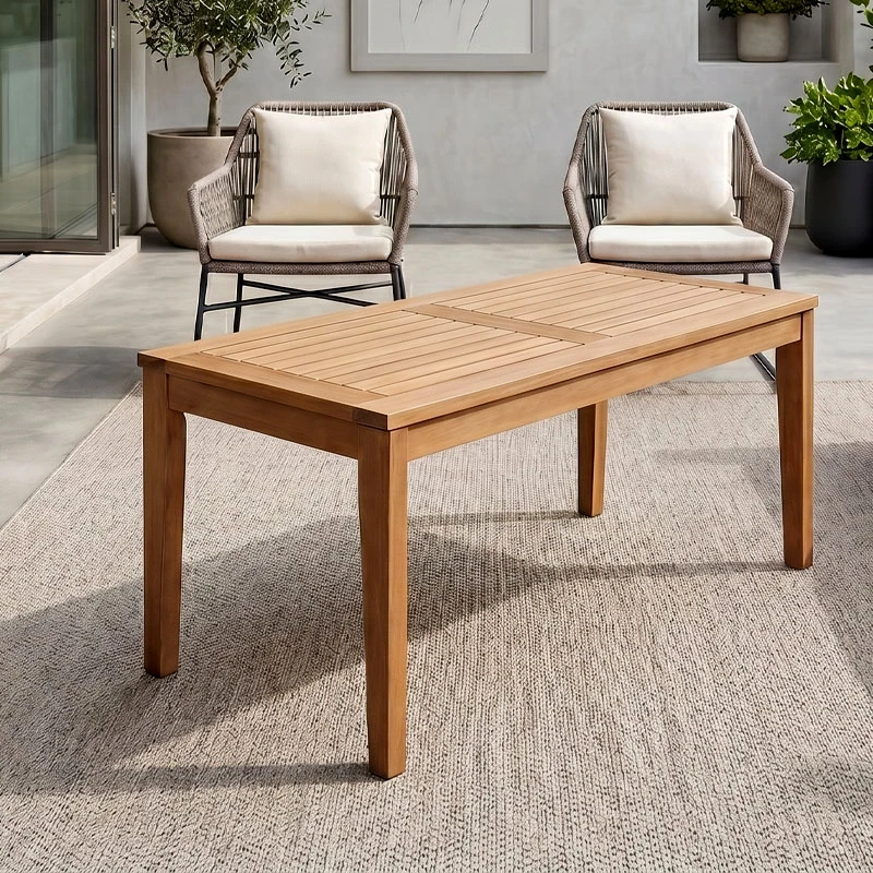 COFFEE Table 100x50cm, Acacia Natural