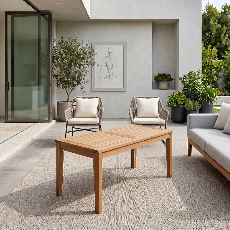 COFFEE Table 100x50cm, Acacia Natural
