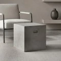 CONCRETE Cubic Stool 37x37cm Cement Grey