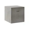 CONCRETE Cubic Stool 37x37cm Cement Grey