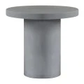CONCRETE Cylinder Table D.80cm Cement Grey